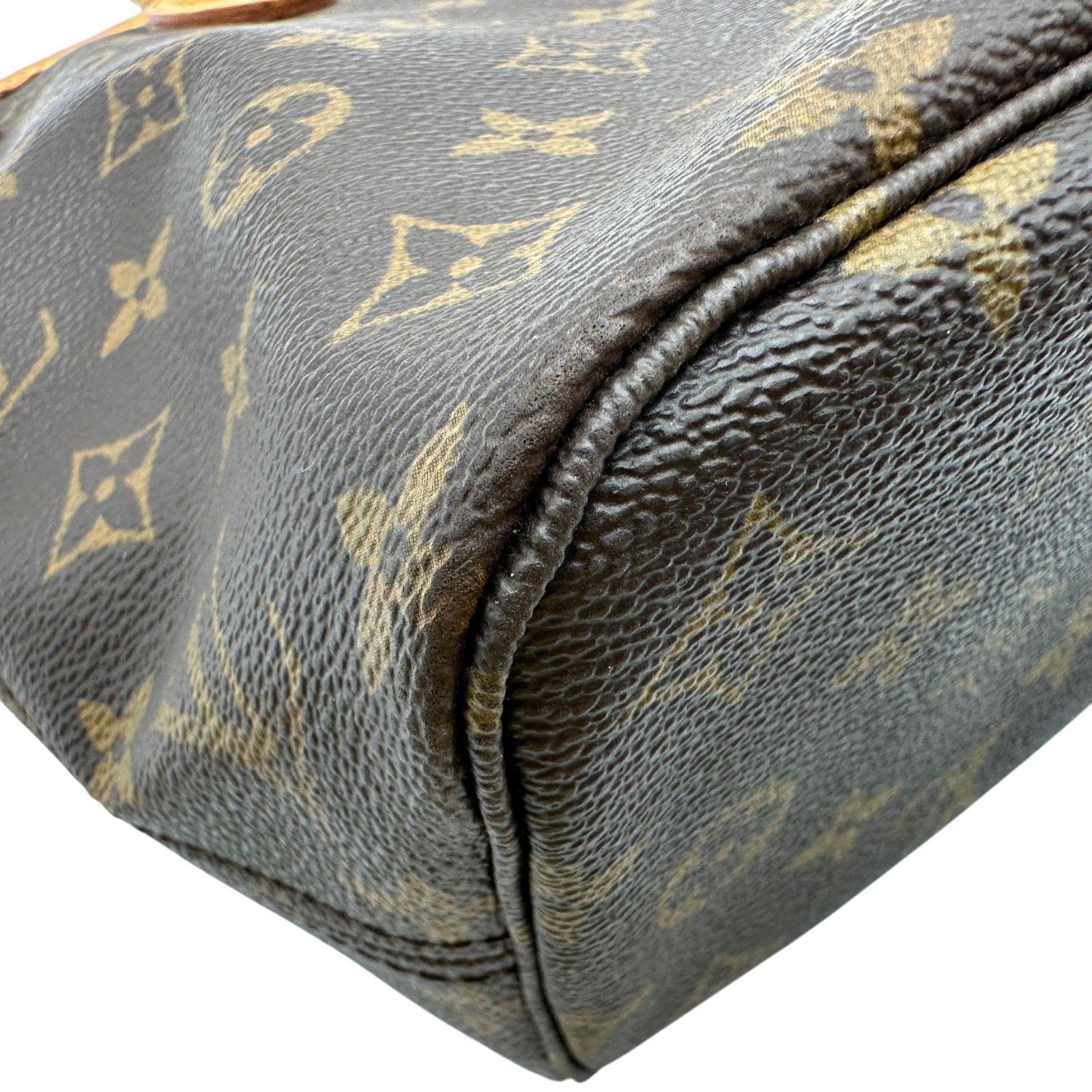 ルイ・ヴィトン LOUIS VUITTON ネヴァーフルPM M40155 ブラウン モノグラム/レザー レディース トートバッグ
