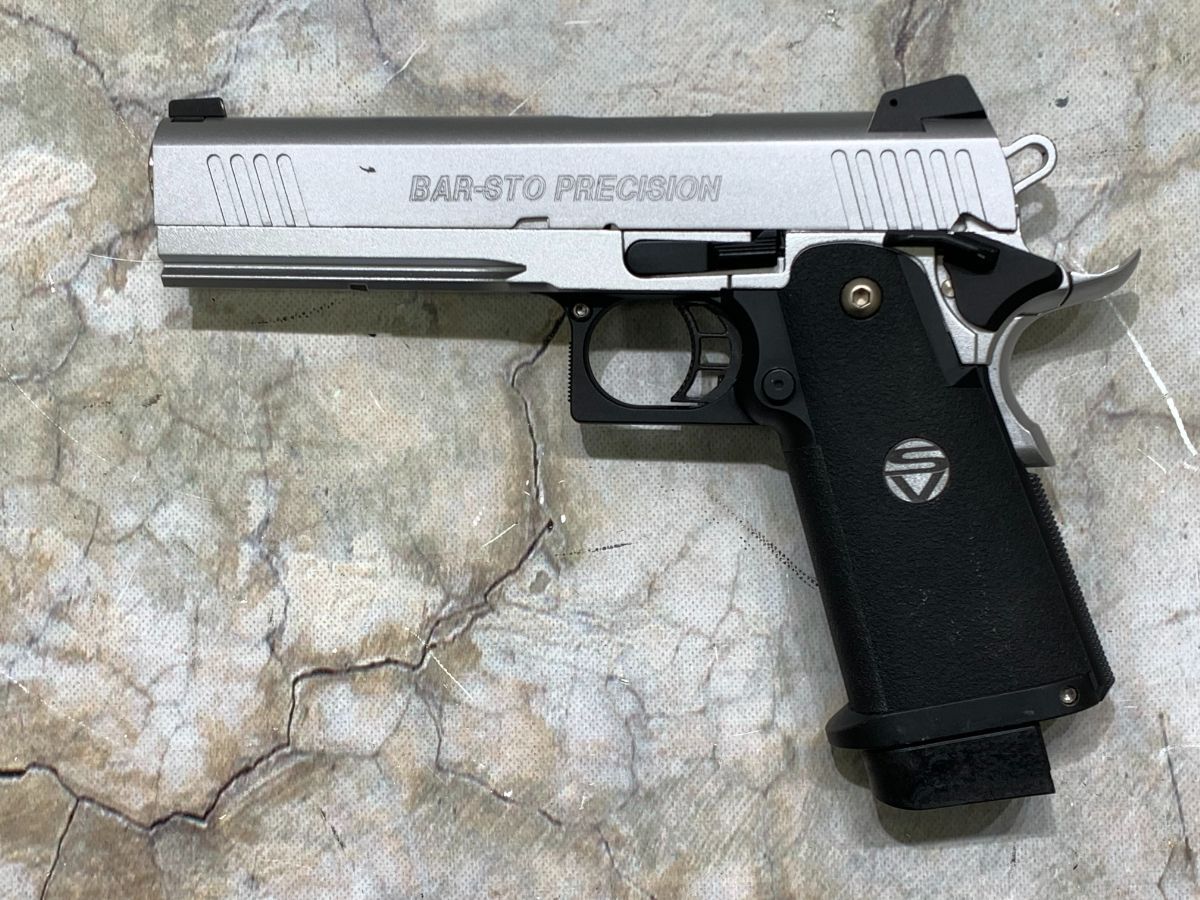 （中古商品）WA ガスブローバック バーストプレシジョン BS45 オールSV