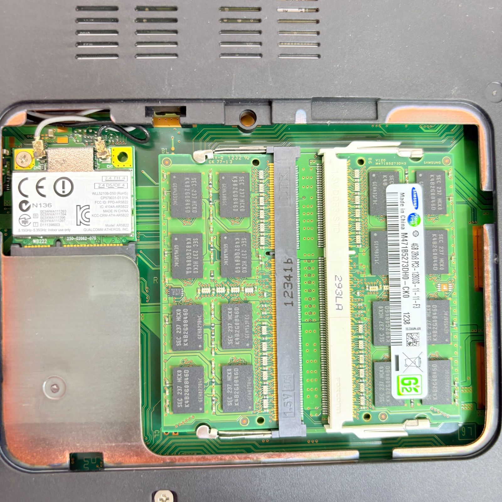 部品取り・ジャンク】LIFEBOOK AH77/J Core i7（OSシール有