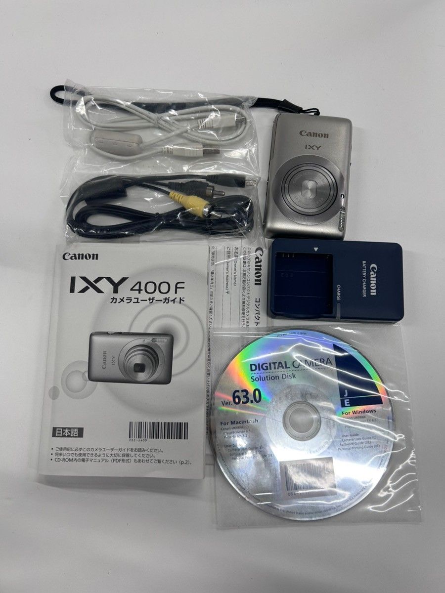 C50C Canon デジタルカメラ IXY 400F シルバー IXY400F(SL)
