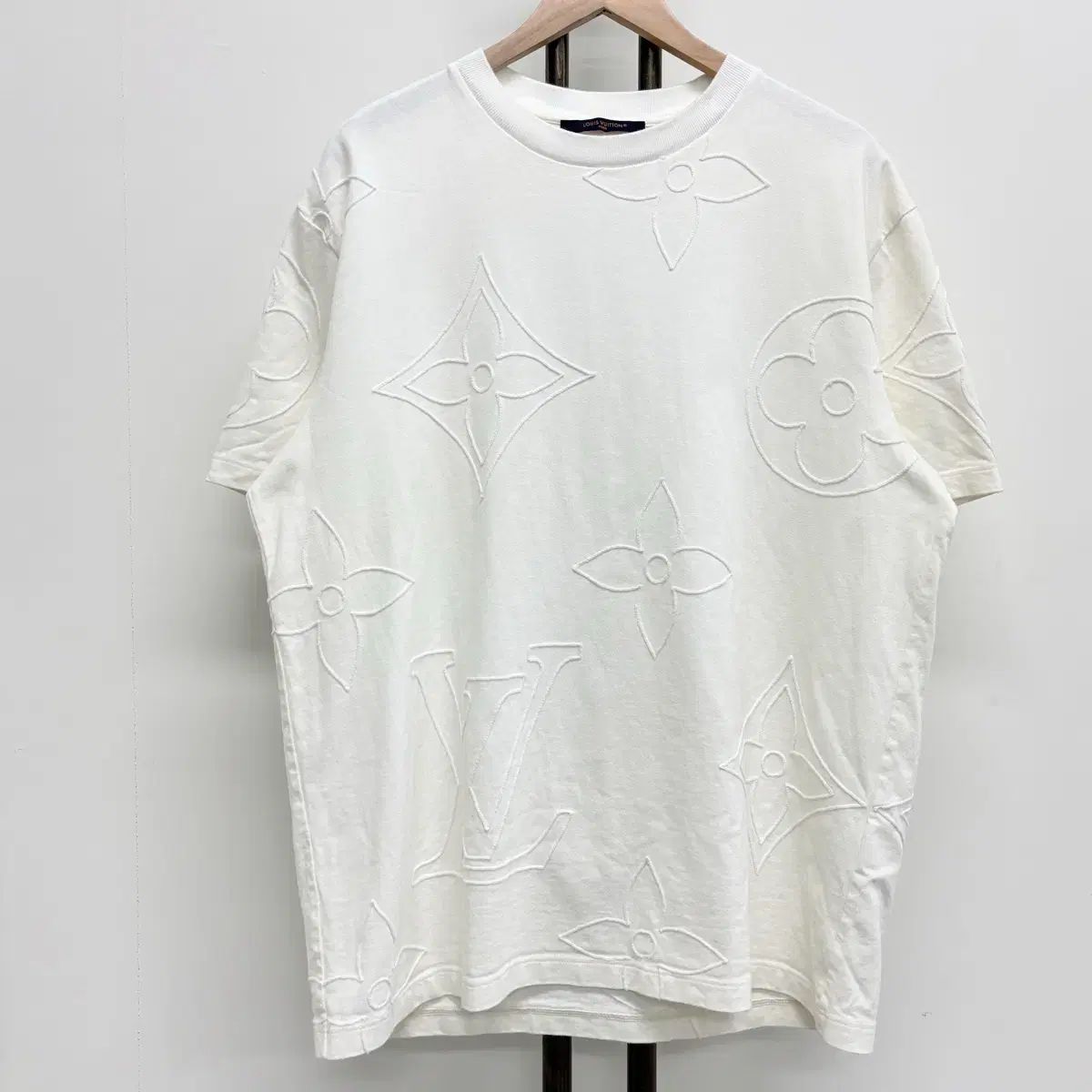 XXL ルイヴィトン LVロゴ 刺繍 半袖Tシャツ - メルカリ