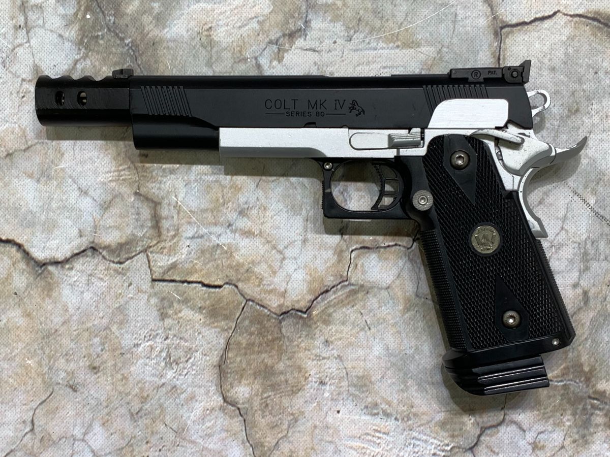 （中古商品）WA ガスブローバック ハイキャパシティ.45 アイアンマッチ