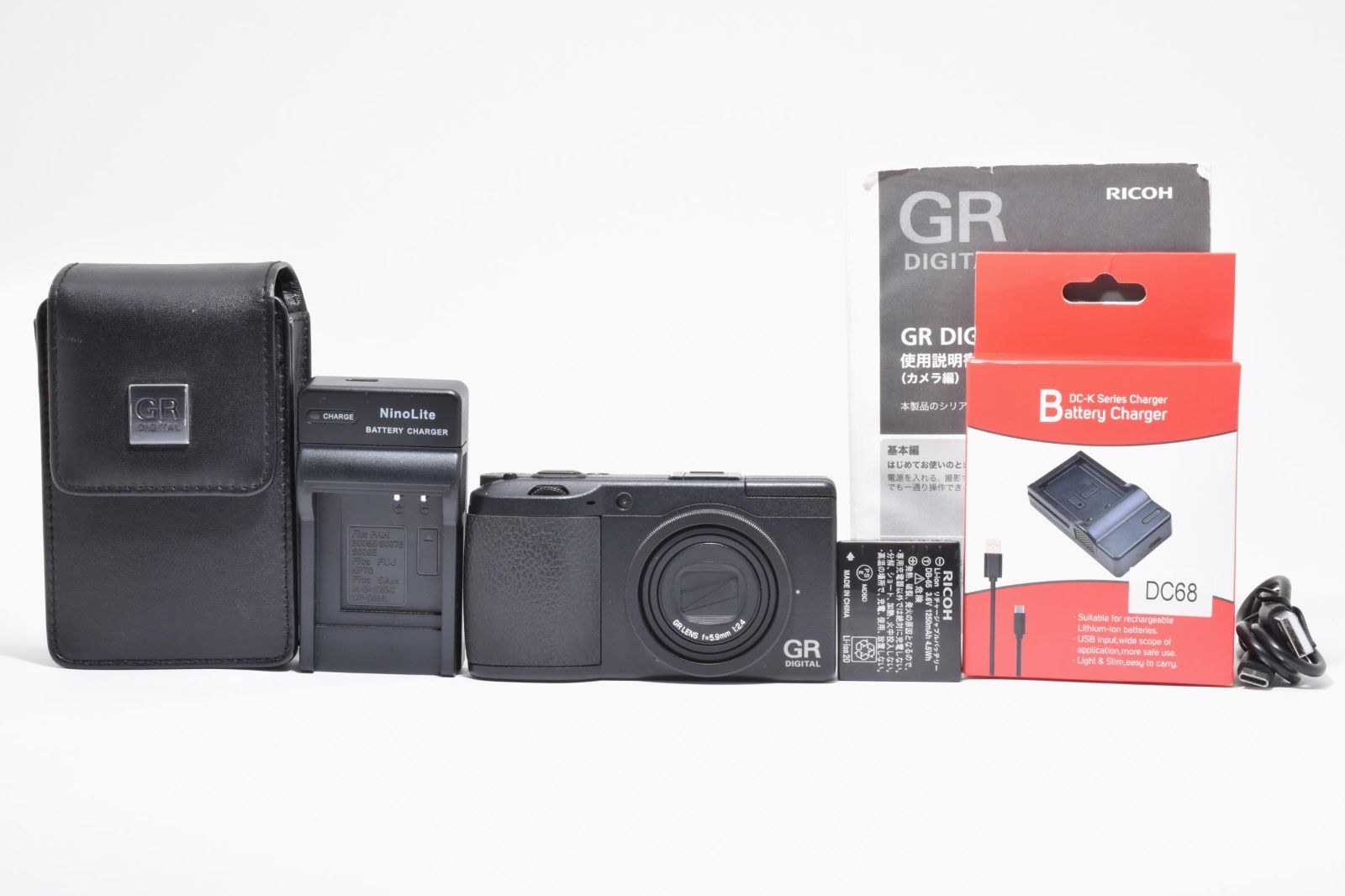 美品 RICOH リコー GR DIGITAL II 2 コンパクト デジタルカメラ コンデジ #391