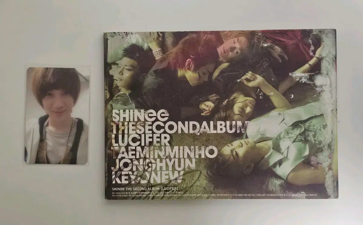 SHINee LUCIFER アルバム トレカ 含む