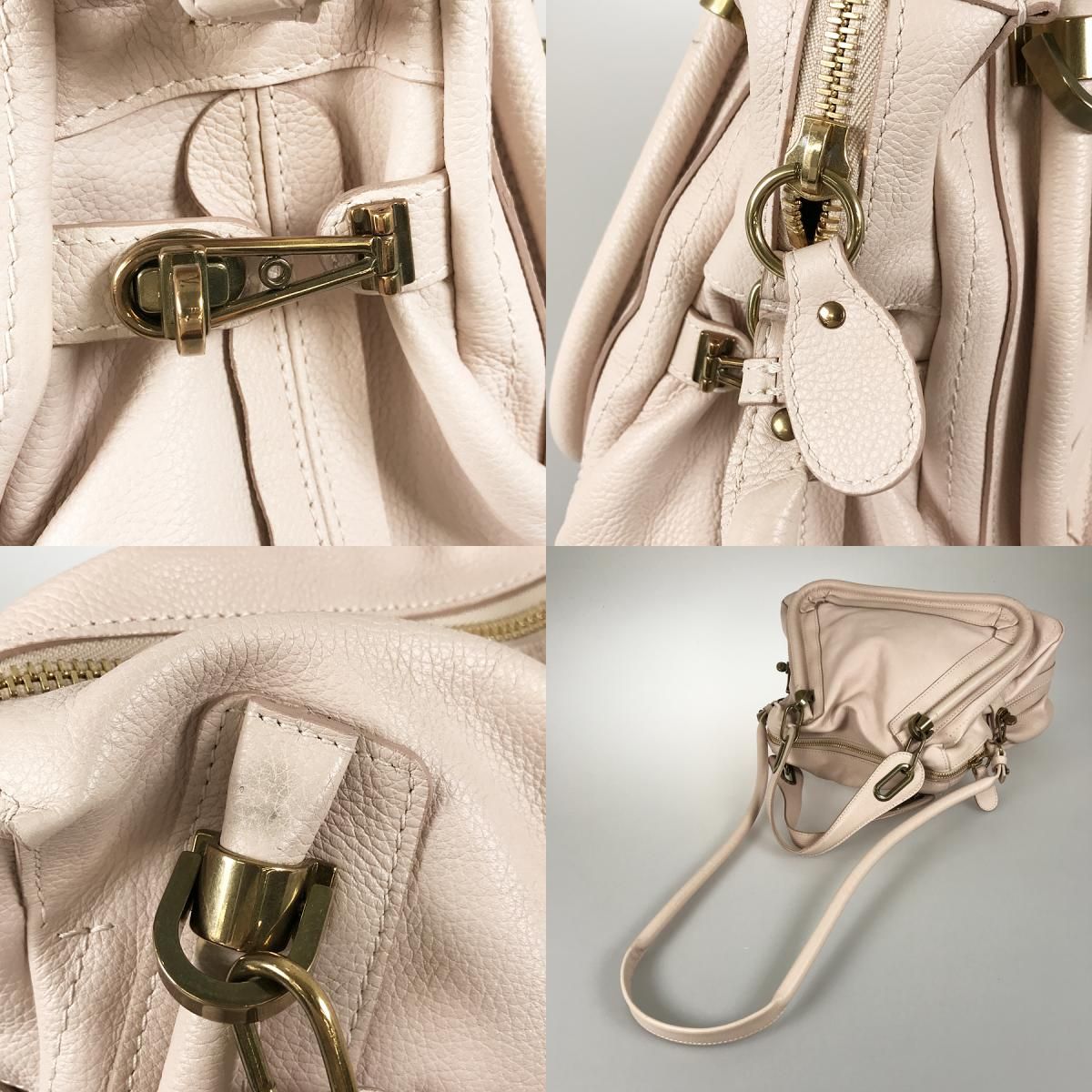 クロエ Chloe パラティ レザー ショルダーバッグ ju【中古】 - メルカリ