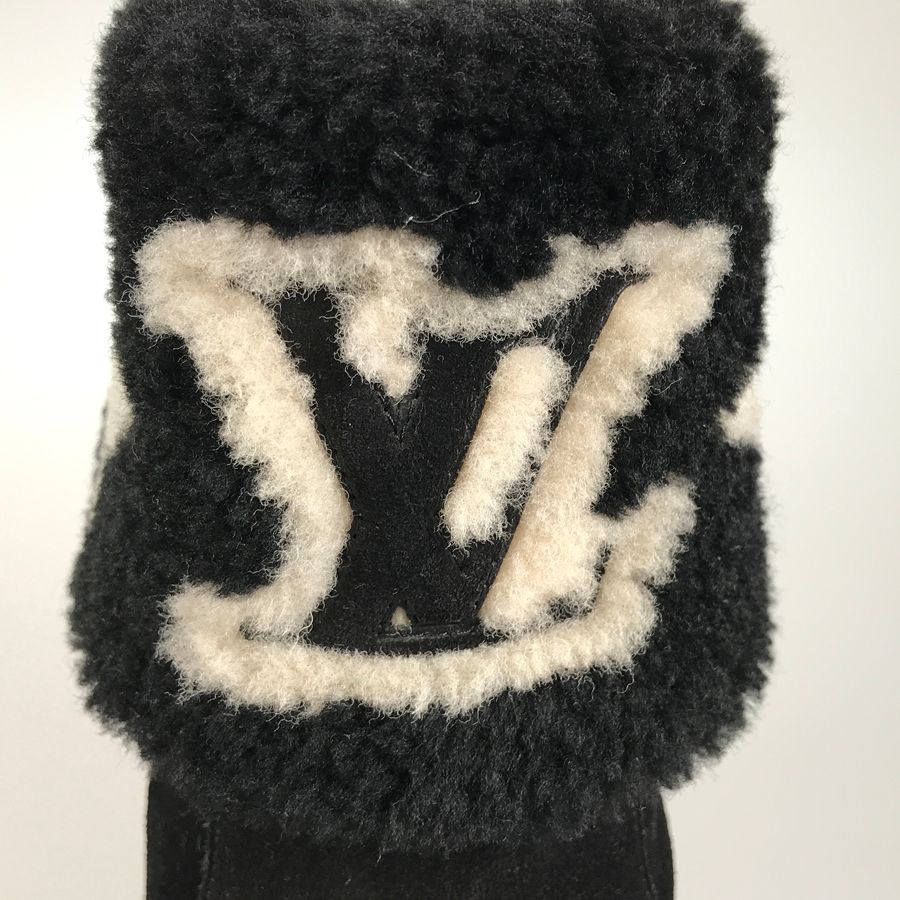 ルイ・ヴィトン LOUIS VUITTON モノグラム スノードロップライン レディース ブーツ ju【中古】 ルイ・ヴィトン LOUIS VUITTON モノグラム スノードロップライン レディース ブーツ ju【中古】