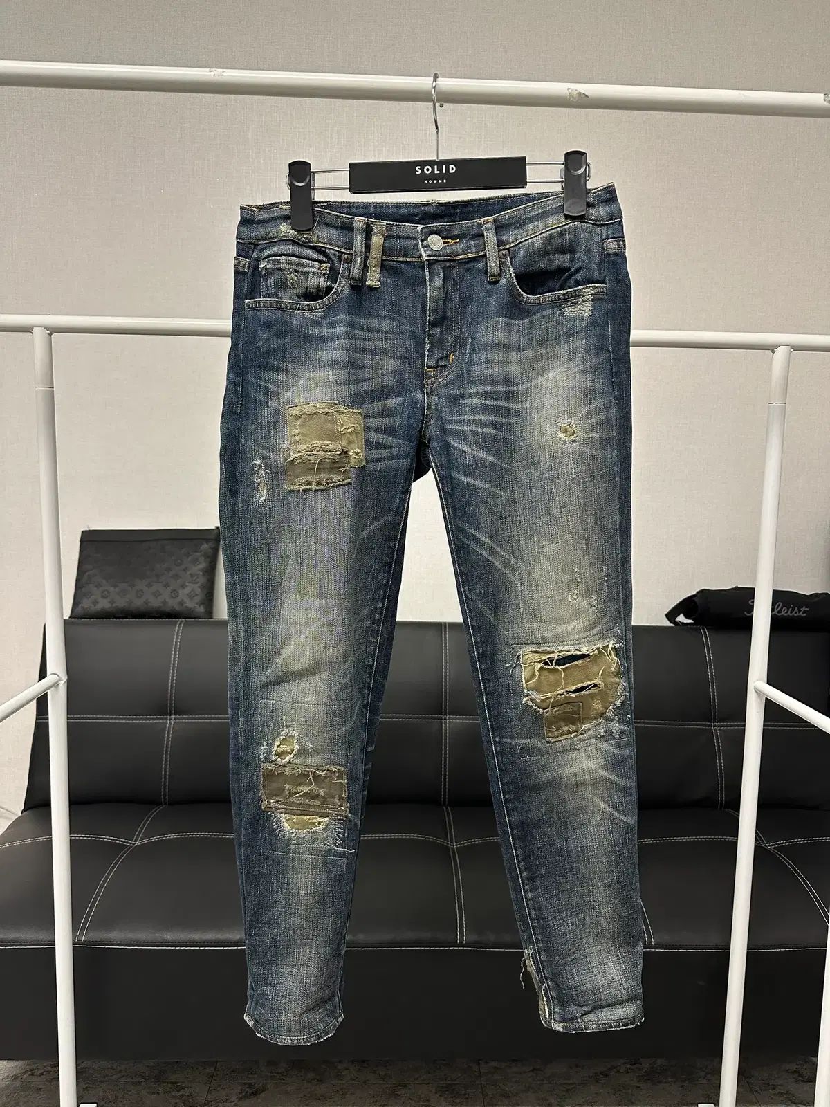 サイズ 30) DENIM & SUPPLY Ralph Lauren ダメージ デニム パンツ