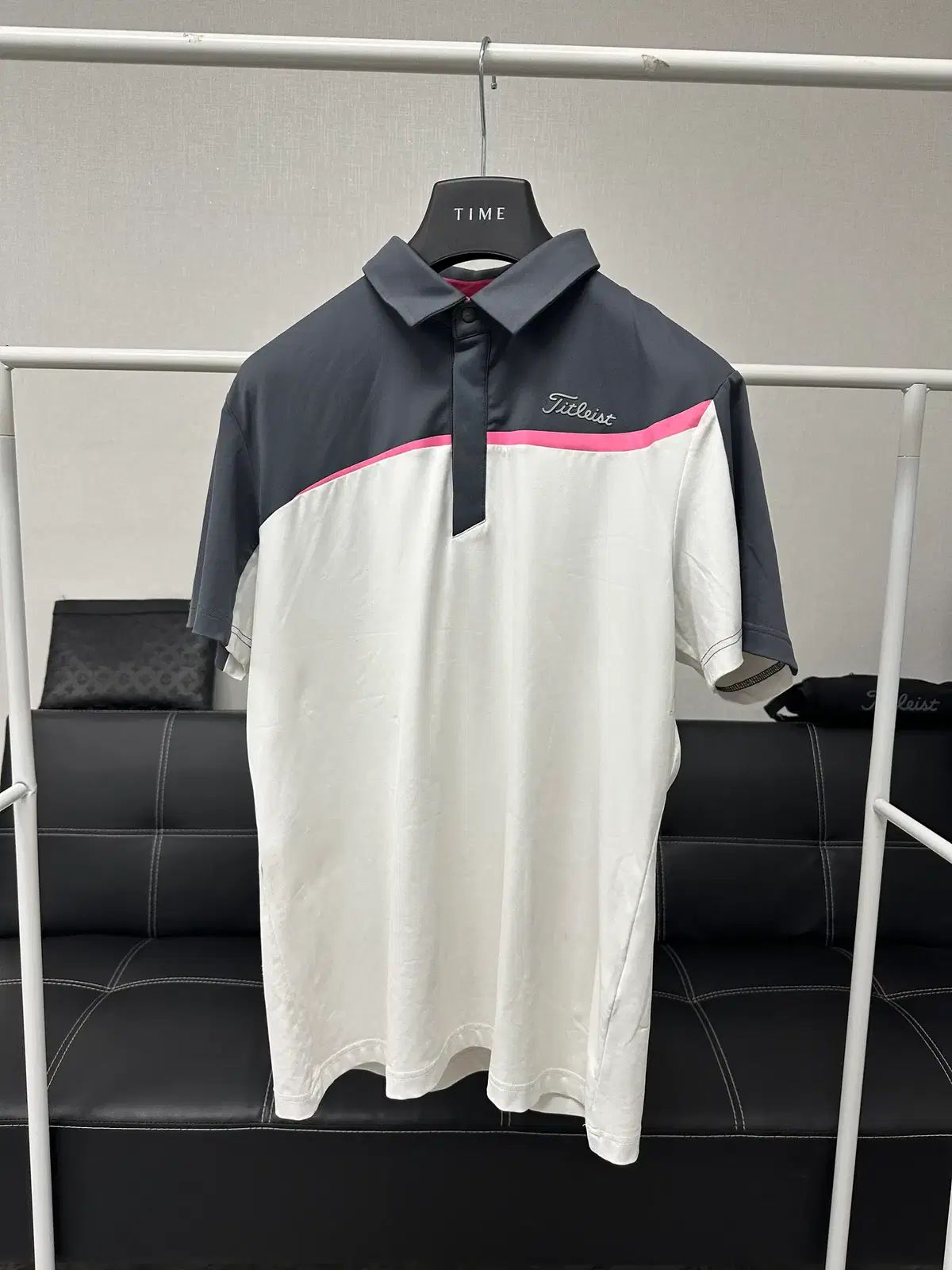 サイズ 100) タイトリスト ゴルフ 半袖 カラーTシャツ