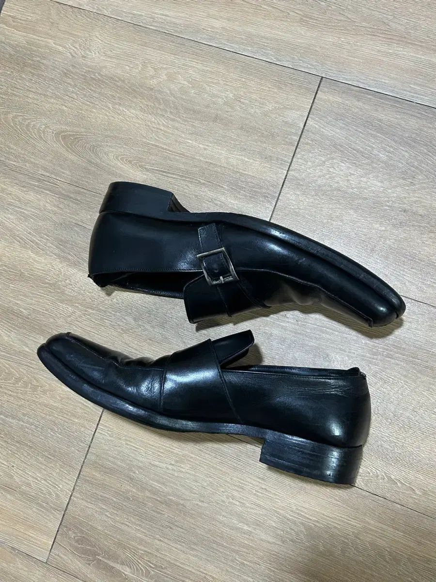 275) PRADA プラダ ヴィンテージ バックル ローファー