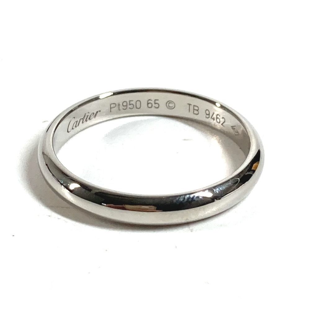 CARTIER カルティエ リング・指輪 ロゴ Pt950 シルバー