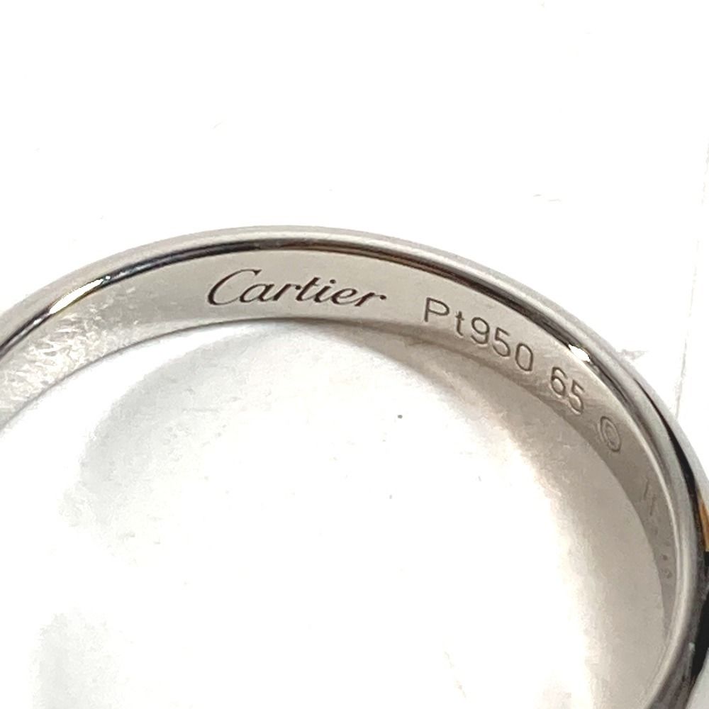 CARTIER カルティエ リング・指輪 ロゴ Pt950 シルバー