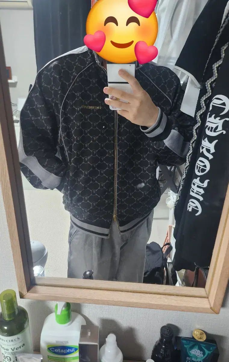 A BATHING APE モノグラム トラックジャケット A BATHING APE モノグラム トラックジャケット