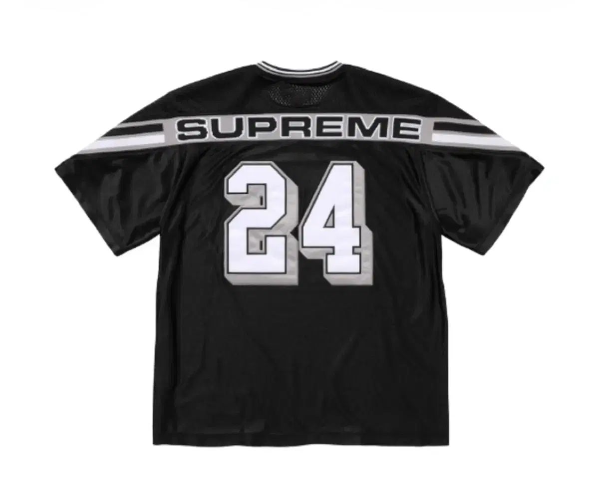 (2XL) シュプリーム フットボール ジャージ ブラック 24FW