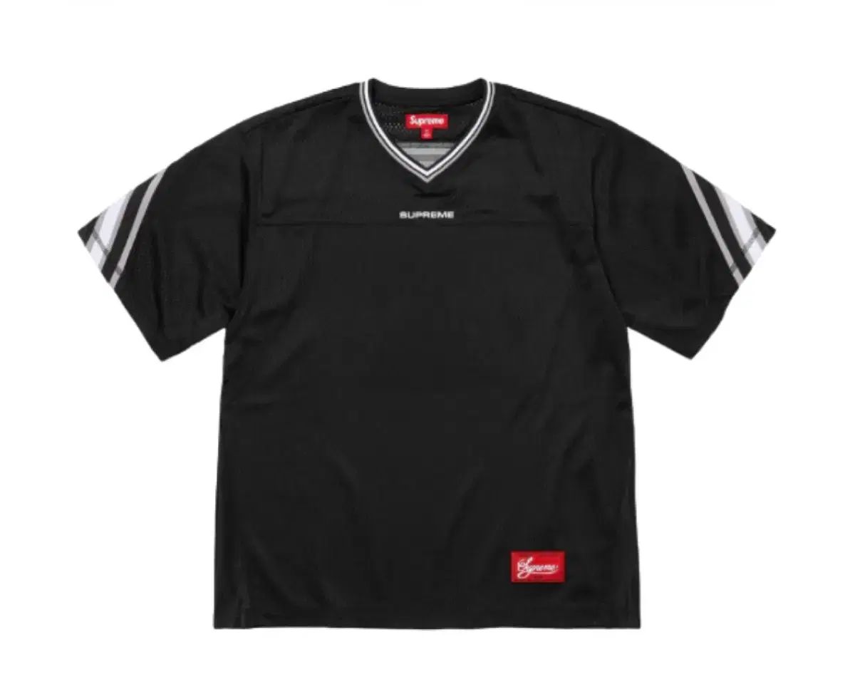 (2XL) シュプリーム フットボール ジャージ ブラック 24FW (2XL) シュプリーム フットボール ジャージ ブラック 24FW