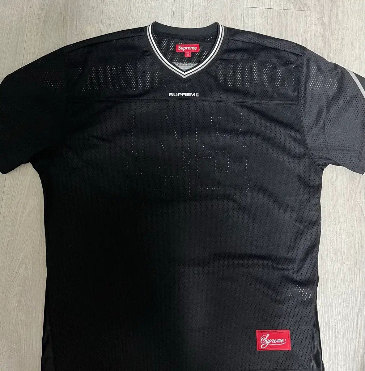 (2XL) シュプリーム フットボール ジャージ ブラック 24FW (2XL) シュプリーム フットボール ジャージ ブラック 24FW