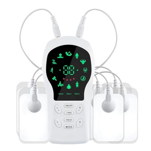 リラクゼーション器【2025新登場】 EMS微電流ケア 全身筋肉刺激 12モード 30階段強度 A/Bデュアルチャネル仕様 Type-C充電 超軽量 携帯便利 男女兼用 誕生日 敬老の日 母の日 父の日 プレゼントpms 04c6435d