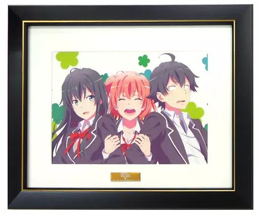 【中古】原画イラストボード 付属品付)やはり俺の青春ラブコメはまちがっている。続 キャラファイングラフ