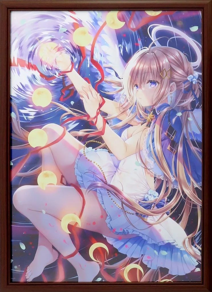 【中古】原画イラストボード 付属品付)館川まこ 複製原画 (絵師100人展 13)