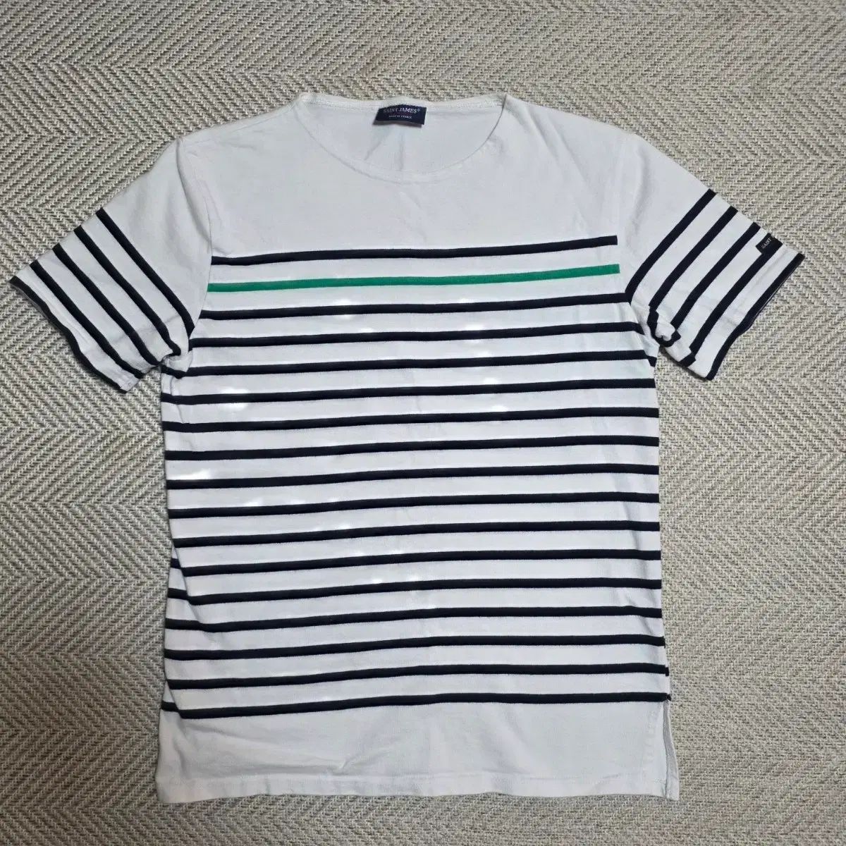 SAINT JAMES セントジェームス ストライプ 半袖 Tシャツ