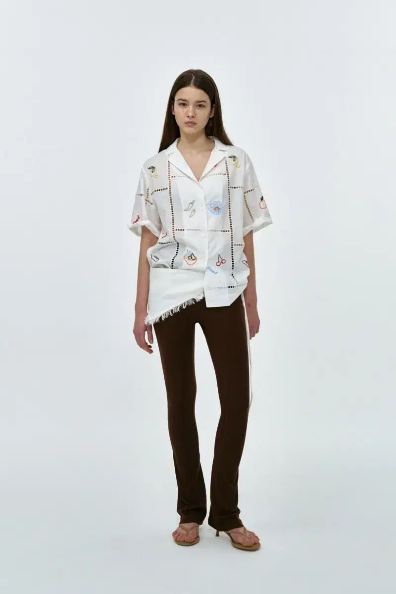 (保管のみ)Free Veil 刺繍 シャツ 3RD PVIL Oliver Shirts