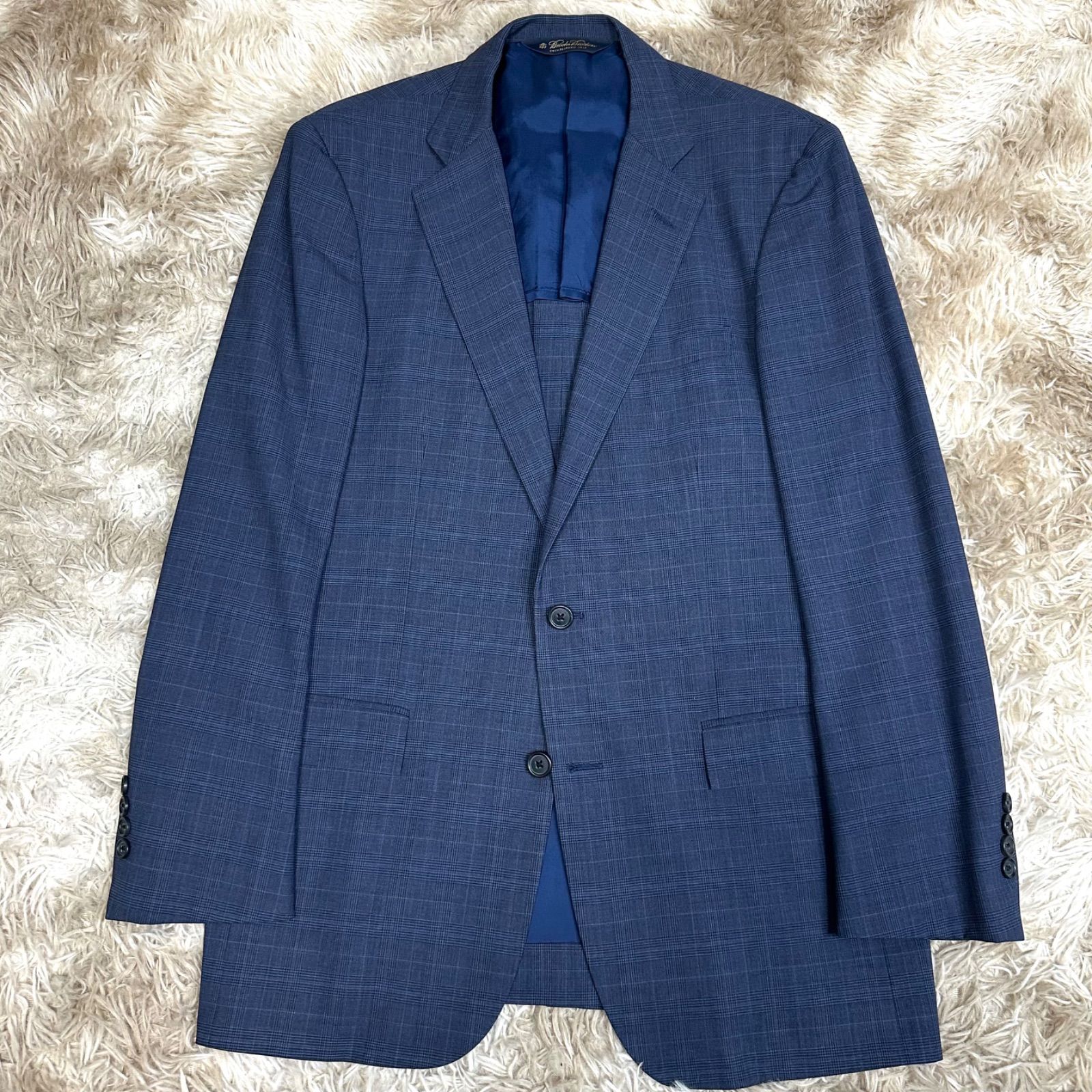 未使用級 BROOKS BROTHERS イタリア製生地レダ テーラードジャケット 