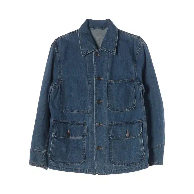 ユニクロ x ルメール (MEN - S) コットン デニム カバーオール ジャケット
