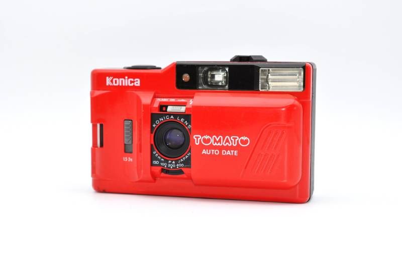 【動作ＯＫ】Konica TOMATO AUTO DATE コニカ トマト コンパクトフィルムカメラ