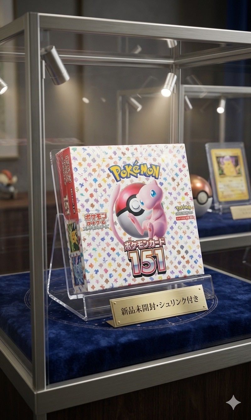 ✓【新品未開封シュリンク付き】ポケモンカード151 強化拡張パック