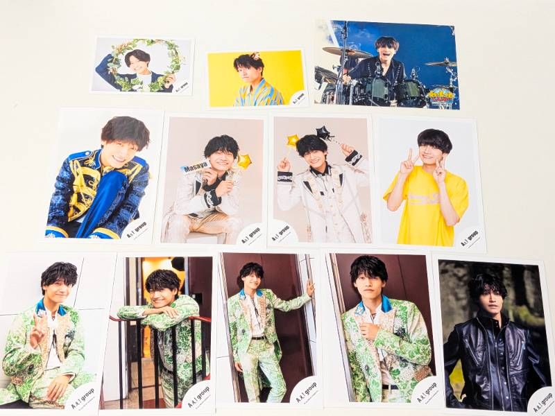 Aぇ!group 佐野晶哉 公式写真,ミニフォト,ライブフォト 12枚セット