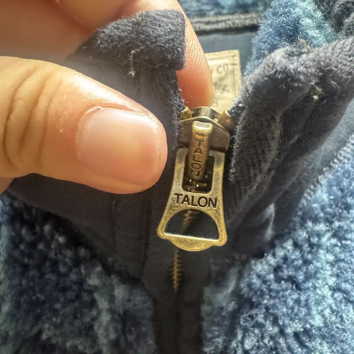 L)RRL(ダブルアールエル) チェック ウール ブレンド フリース ジャケット L)RRL(ダブルアールエル) チェック ウール ブレンド フリース ジャケット