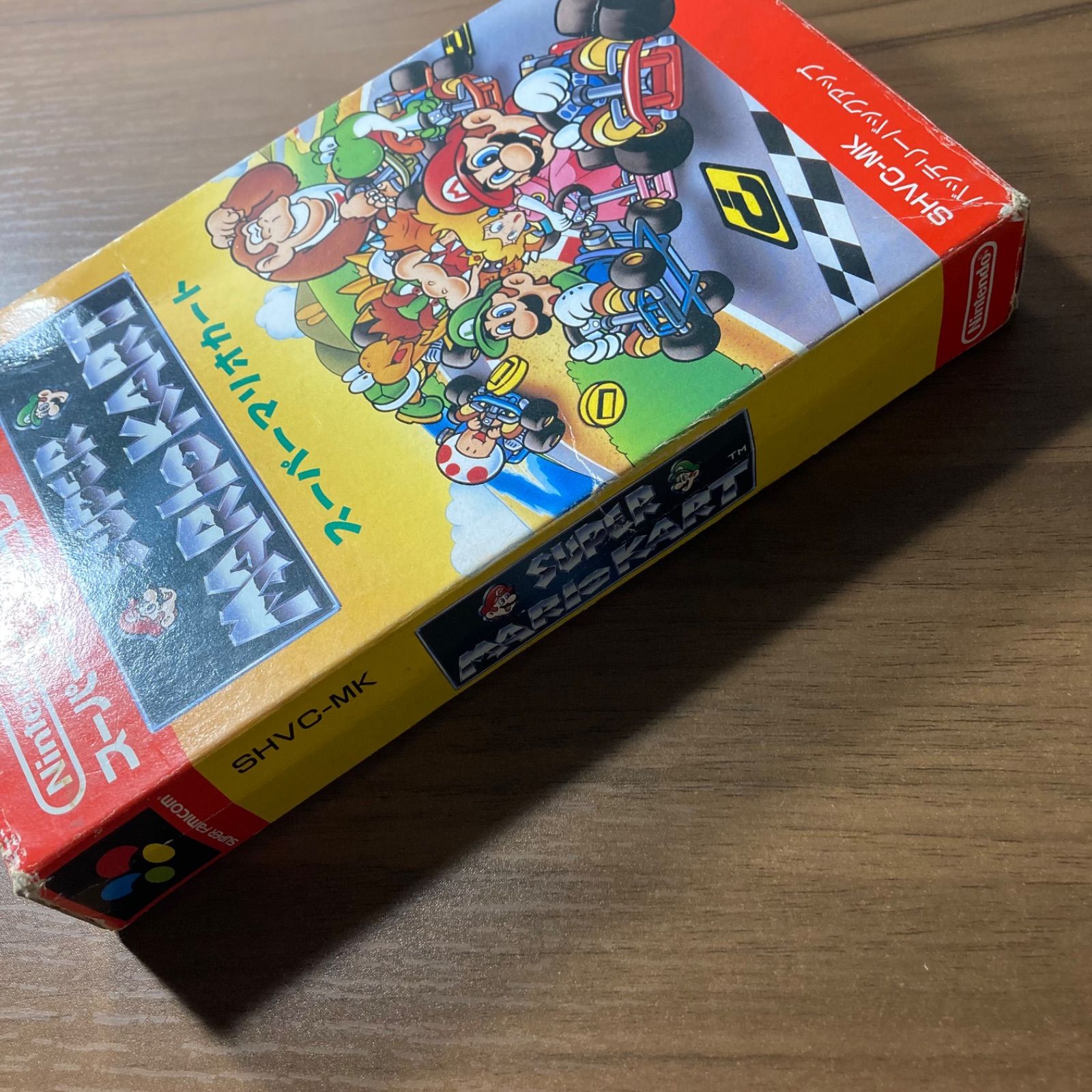 スーパーマリオカート スーパーファミコン ソフト 箱付き 3-199 - メルカリ