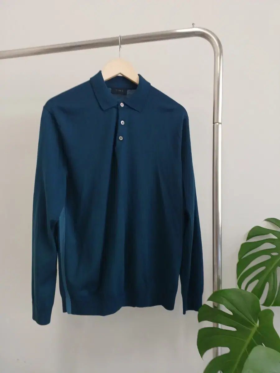 TIME HOMME タイムオム ニット カラ Tシャツ 105