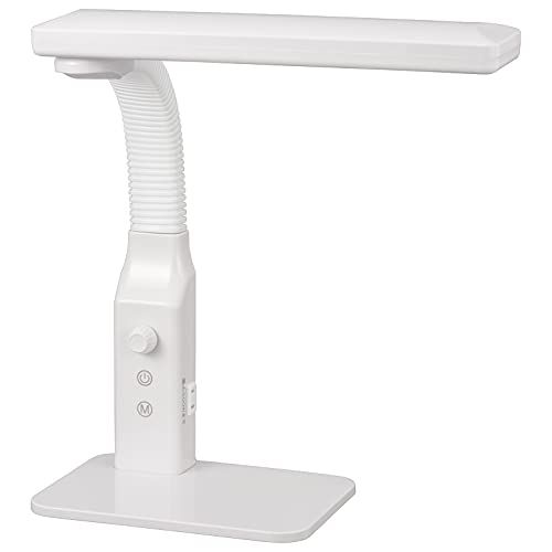 オーム電機 LEDデスクスライト 調光・調色機能付き DS-LE95CG-W/RA93 06-3685 OHM 国内発送 38565a4f