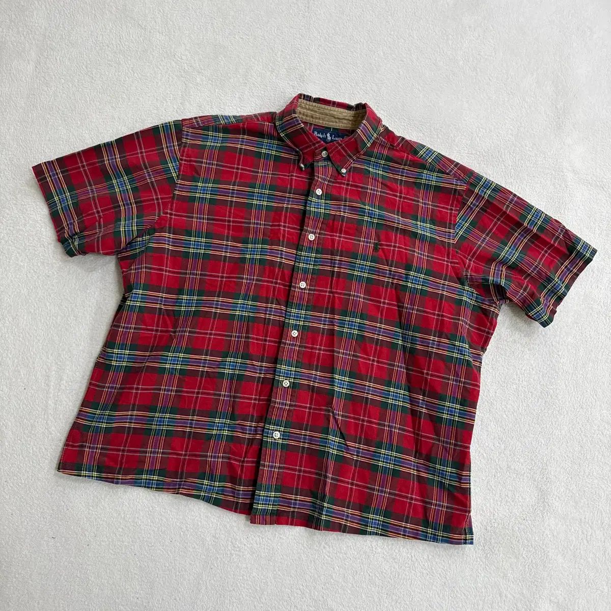 XL ポロラルフローレン タタン チェックシャツ 0511T