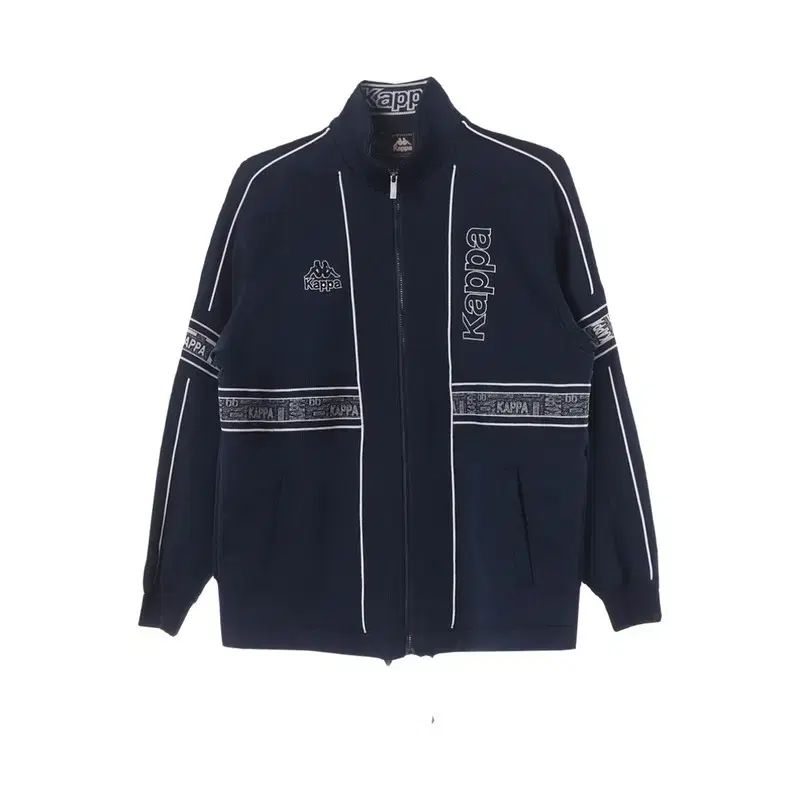 カッパ (MEN - L) ポリ ロゴ ジップアップ ジャージ