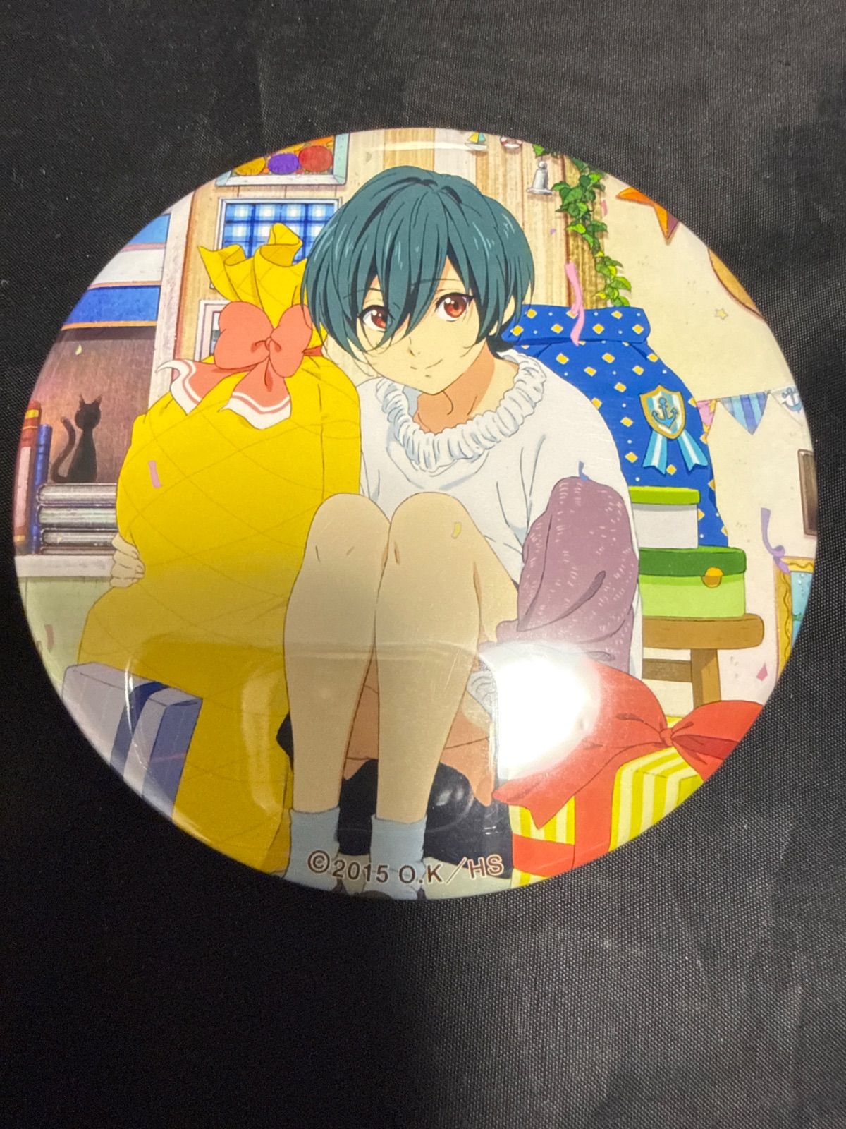Free! ハイスピ バースデー 缶バッジ ハイスピード 桐嶋 郁弥 桐嶋郁弥 Birthday☆Surprise! キャラコレクション 映画 ハイ