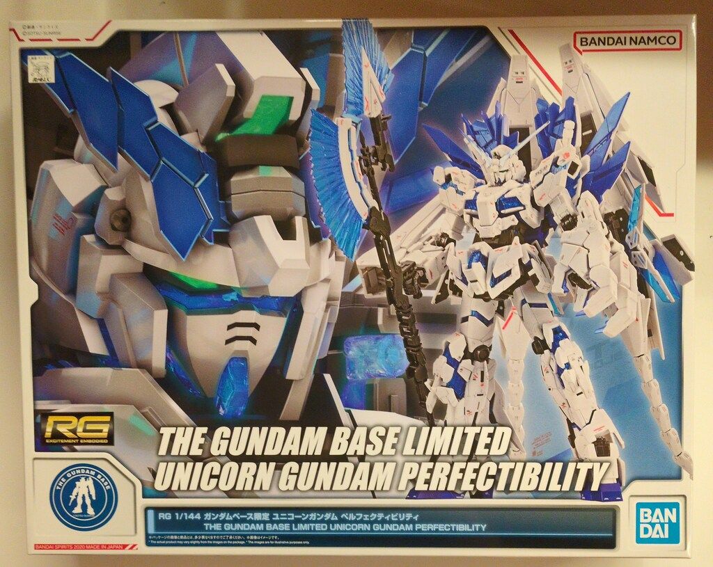 BANDAI SPIRITS RG 1/144 ガンダムベース限定 バンダイナムコ版 ユニコーンガンダム ペルフェクティビリティ 7,744円