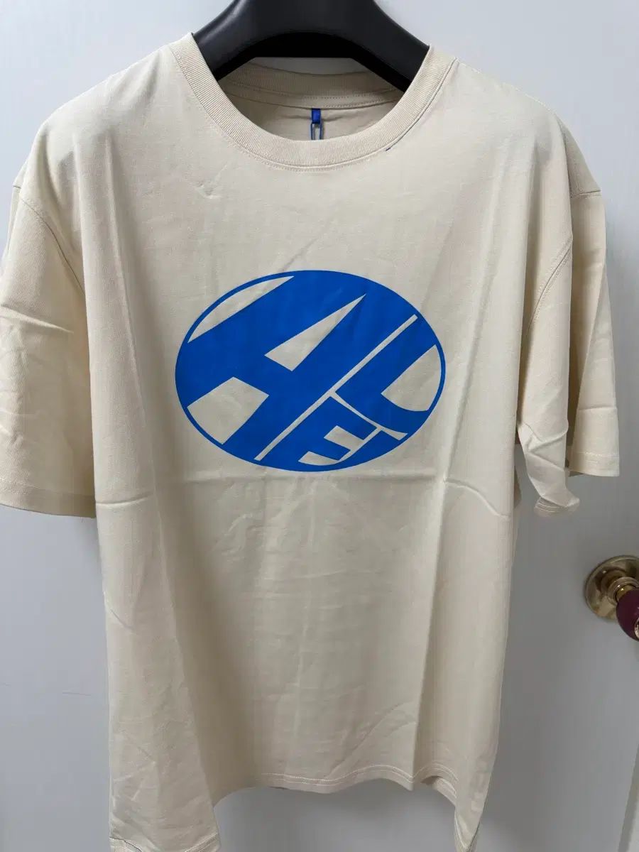ADER ERROR アーダーエラー ブルー ロゴ Tシャツ 半袖 L 未開封新品