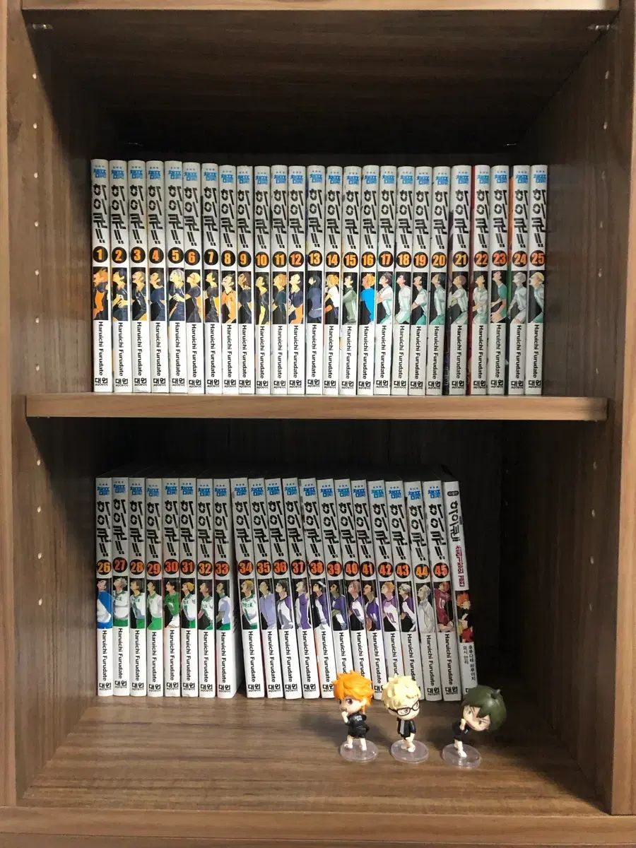 ハイキュー 1 45 巻 全巻 フィギュア / 쓰결 小説版)