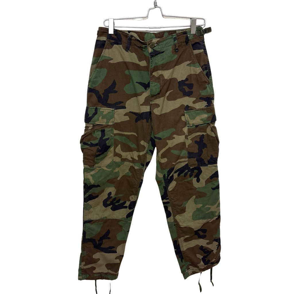 【US ARMY】 2004 Woodland Camo Combat 00s 米軍 実物 ウッドランドカモ BDUパンツ PROPPER S-6836