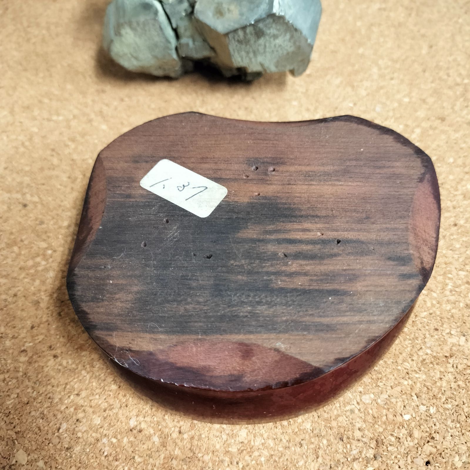 極美品】 天然石 パイライト （黄鉄鉱） 原石 クラスター （専用木製