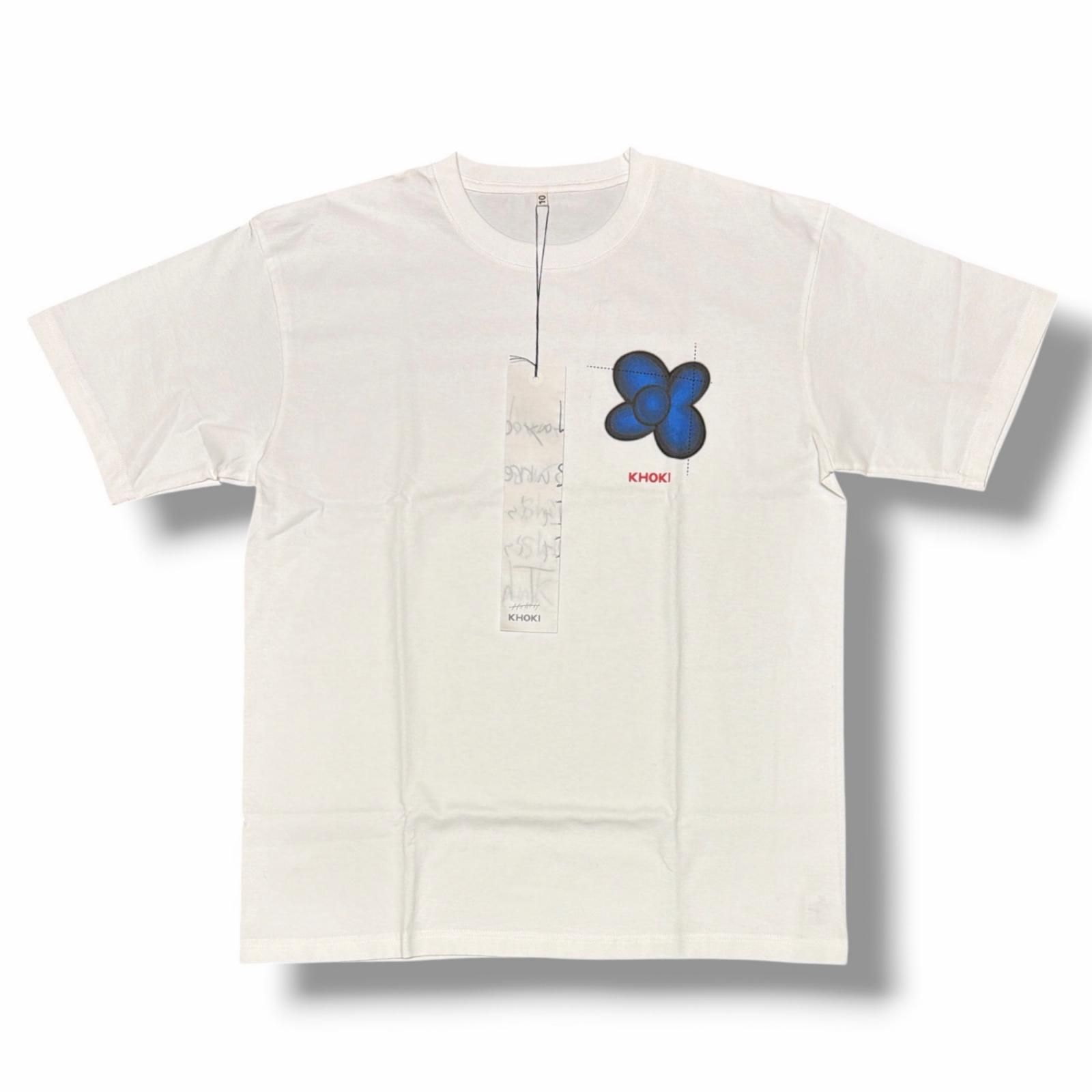 参考上代12100円 未使用 KHOKI 24SS Where is the exhibition T-shirt 