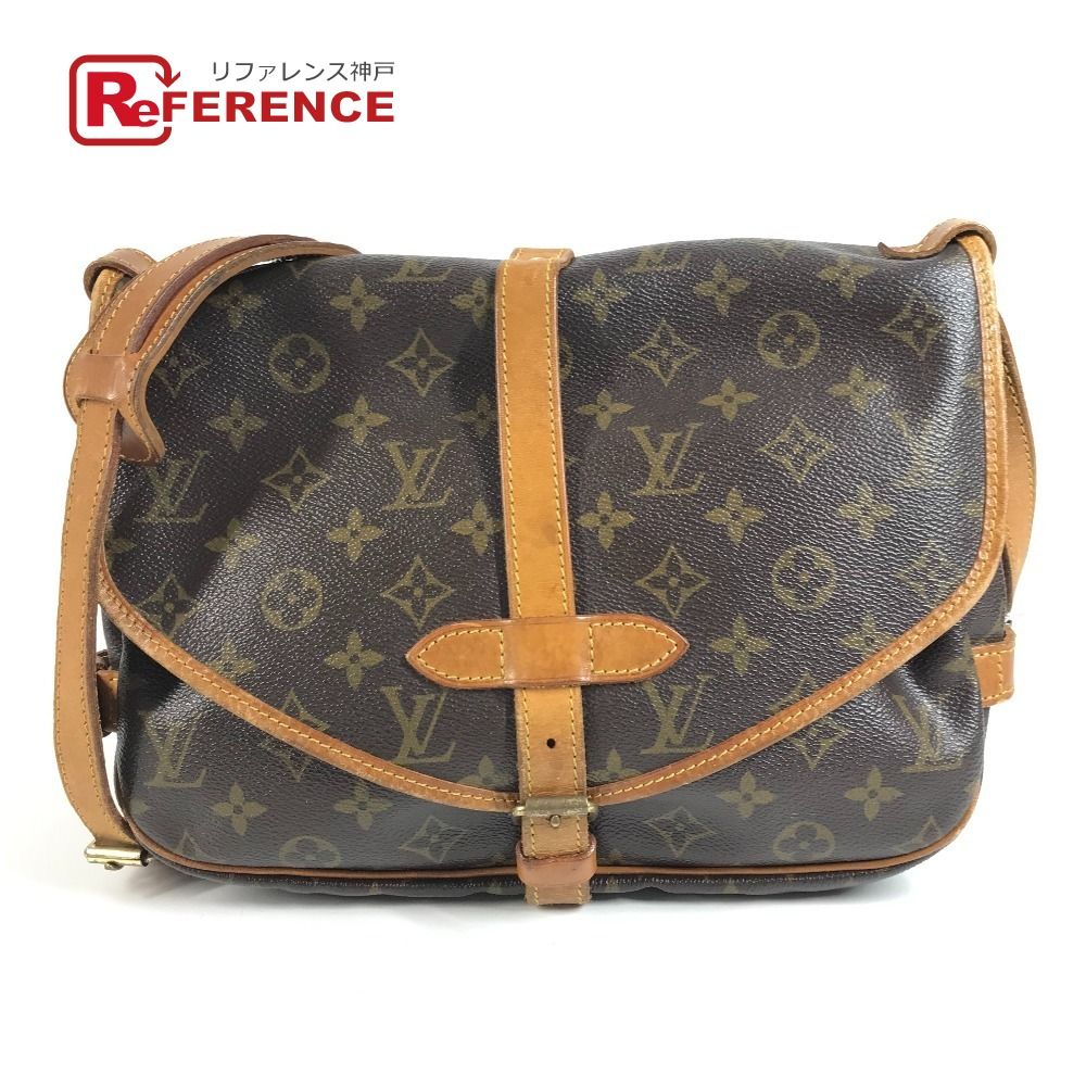 LOUIS VUITTON ルイヴィトン ショルダーバッグ ソミュール30 ソミュール30 M42256 モノグラムキャンバス ブラウン