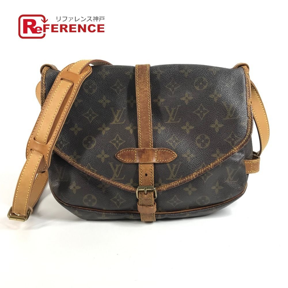 LOUIS VUITTON ルイヴィトン ショルダーバッグ ソミュール30 ソミュール30 M42256 モノグラムキャンバス ブラウン