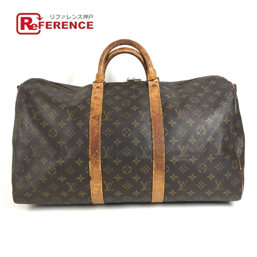 LOUIS VUITTON ルイヴィトン ボストンバッグ キーポルバンドリエール50 キーポル バンドリエール 50 M41416 モノグラムキャンバス ブラウン