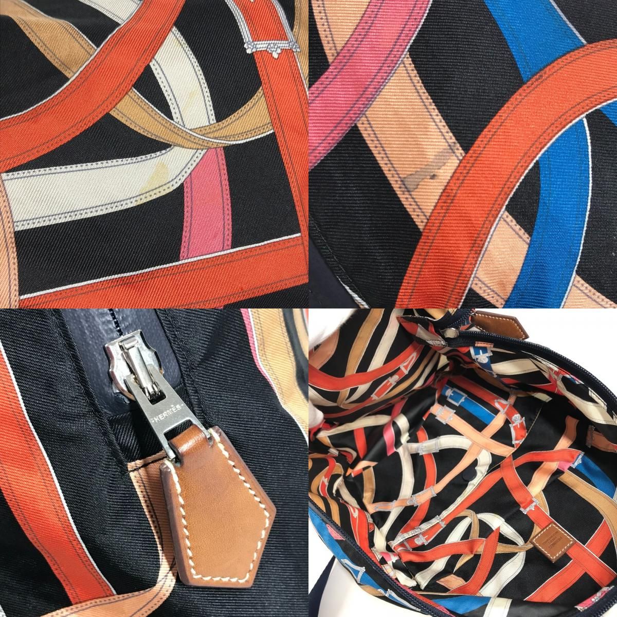 HERMES エアシルク カヴァルカドゥール A刻 リュックサック