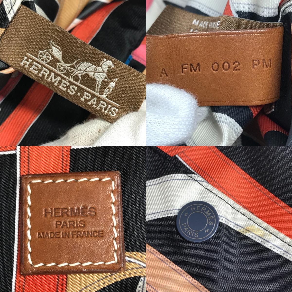 HERMES エルメス リュックサック エアシルク カヴァルカドゥール 