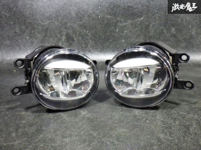 点灯OK ☆保証付 即発送☆ トヨタ純正 AGH30W 30系 ヴェルファイア LED フォグランプ 左右セット KOITO 48-150 プリウス CH-R RAV4