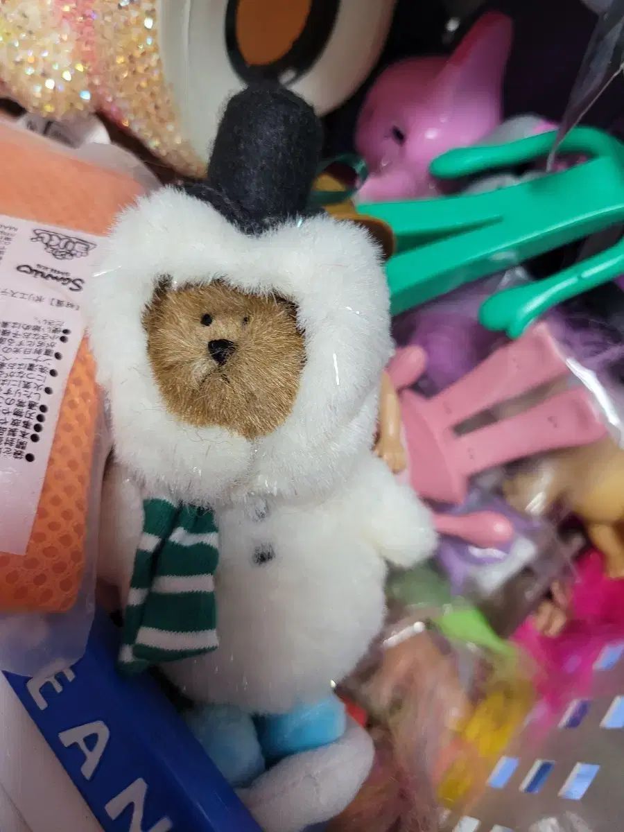 雪だるま クマのぬいぐるみ ぬいぐるみ ボーイズベア 小さい オーナメント