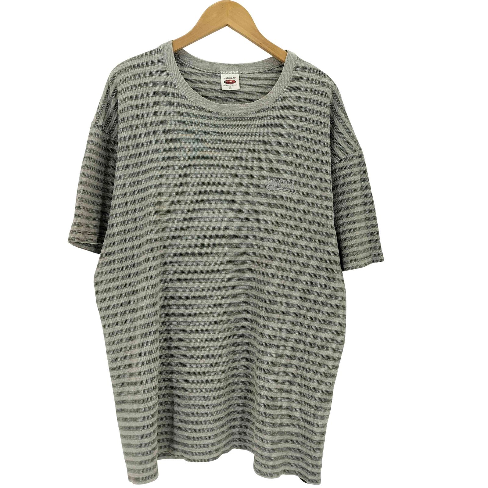 クイックシルバー Quiksilver 90s USA製 ボーダークルーネックTシャツ メンズ XL